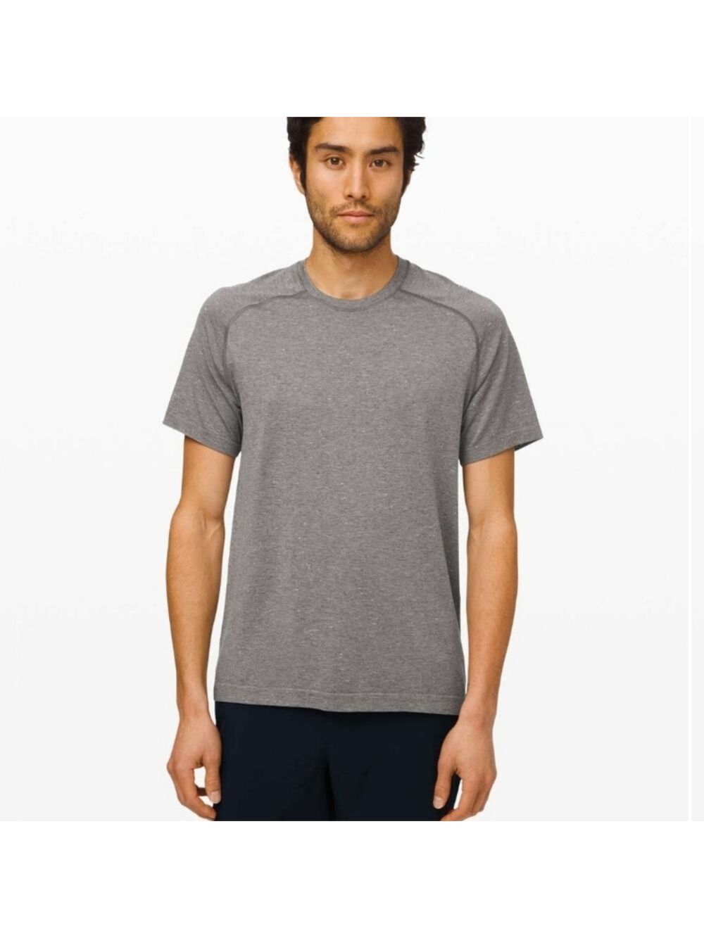 Lululemon Metal Vent Tech Short Sleeve Mens Grat Tee Shirt 2.0 Large